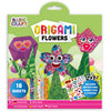 Origami Set Flowers Animaux 18e + autocollants