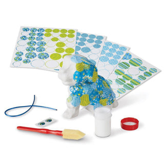 Melissa Doug Hobby Box Dog Patchwork