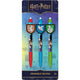 Stylo gel effaçable Harry Potter avec clip 3 assortis | 12 pièces