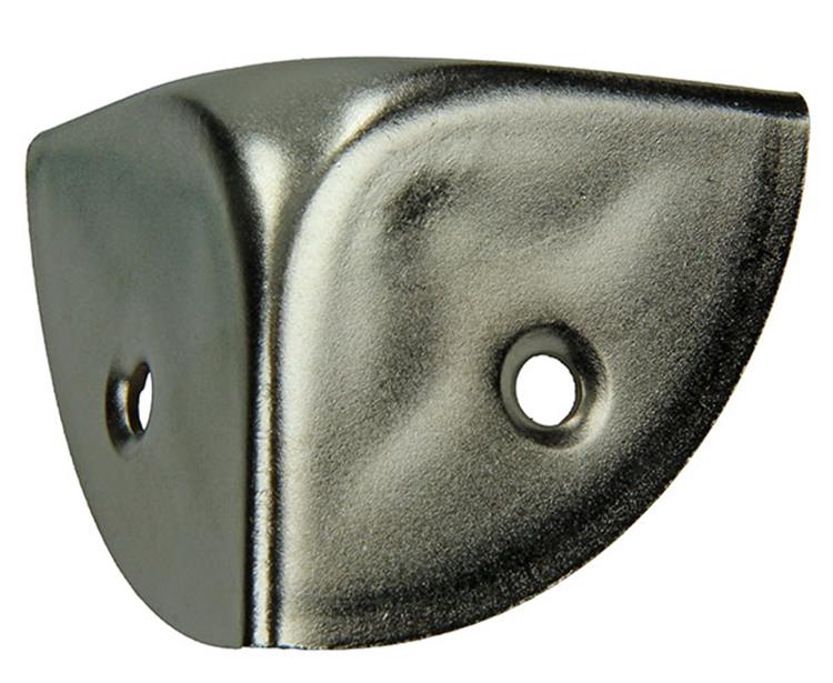 Mack 1013346 - 4 coins de valise nickelés 35 mm | 5 pièces