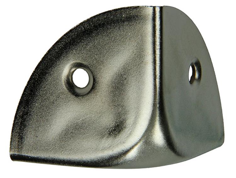 Mack 1013346 - 4 coins de valise nickelés 35 mm | 5 pièces