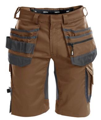 Dassy short trix p k marron gris 46