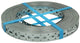 1014042 - feuillard perforé, galvanisé 25mmx1mmx25m | 5 pièces