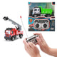 Toi-toys toi jouets mini camion poubelle pompiers rc