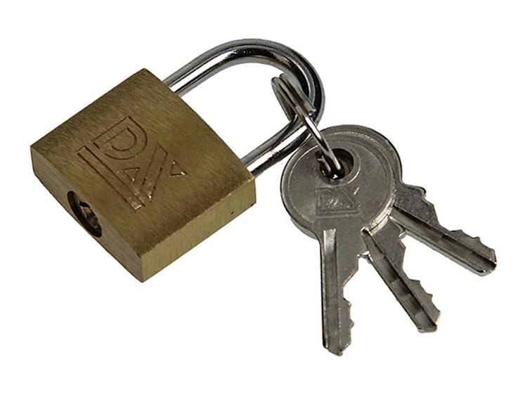 Mack 1014071 - cadenas avec cylindre en laiton 20 mm | 10 pièces