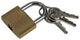 Mack 1014073 - cadenas avec cylindre en laiton 30 mm | 10 pièces