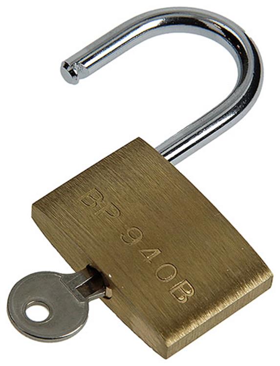 Mack 1014074 - cadenas avec cylindre en laiton 40 mm | 10 pièces