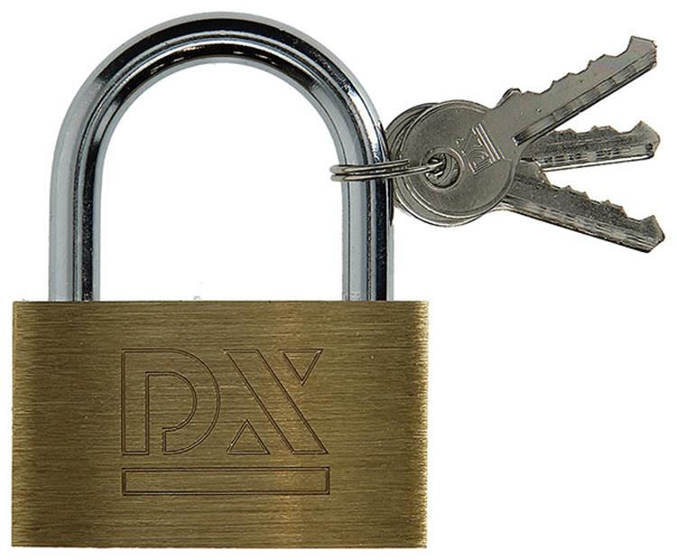 Mack 1014076 - cadenas avec cylindre en laiton 60 mm | 10 pièces