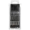 Marqueurs permanents, épaisseur de ligne 2x0,6 + 2x0,8 + 1,3 mm, noir, 5 pièces 1 boîte