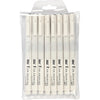 Fineliners, épaisseur de ligne 0,03 + 0,05 + 0,1 + 0,2 + 0,3 + 0,5 + 0,8 + 1,0 mm, noir, 8 pièces 1 boîte