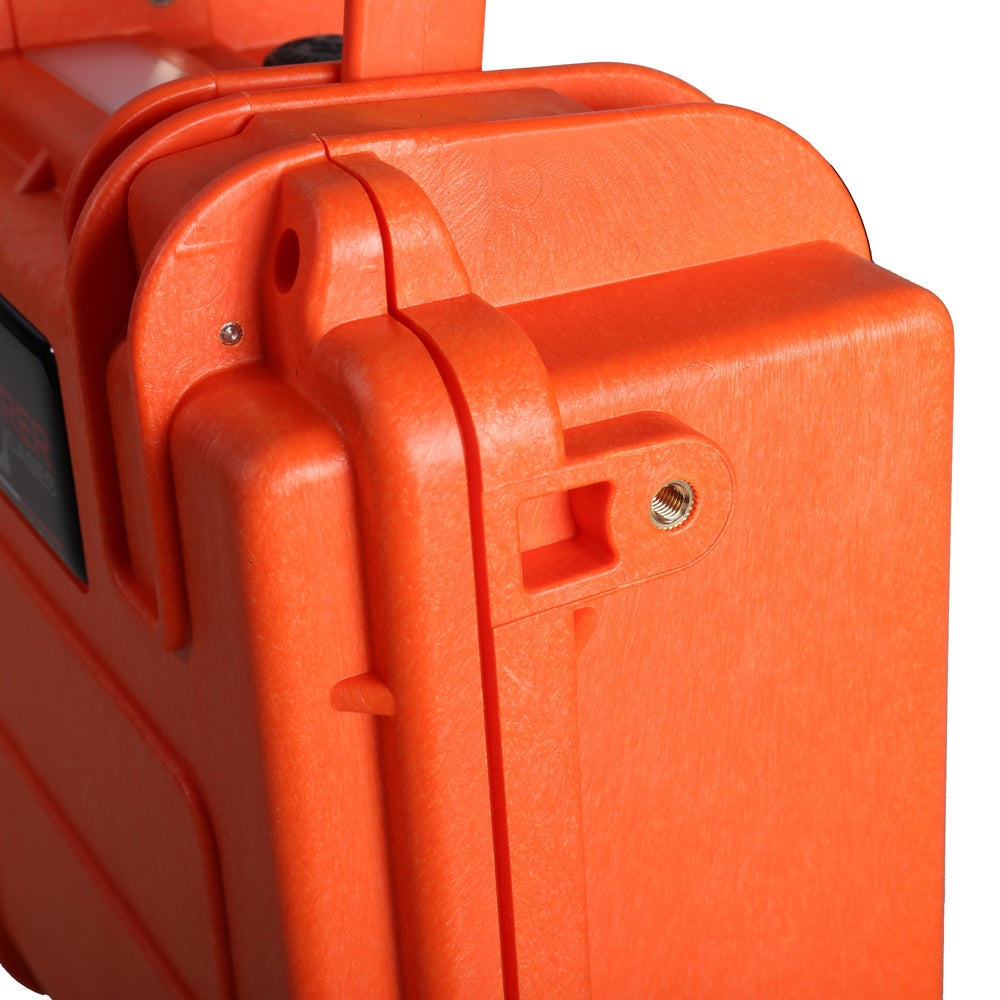 Études d'explorateur 2209 Suitcase Orange avec mousse de touffe