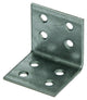 1003137 - ancrage d'angle plaqué 40x40x40x2mm | 100 pièces