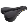 Selle Velo peluche canal profond noir