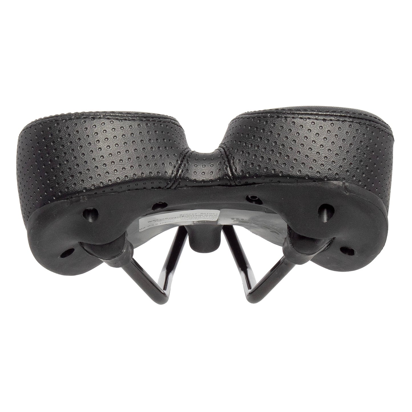 Selle Velo peluche canal profond noir