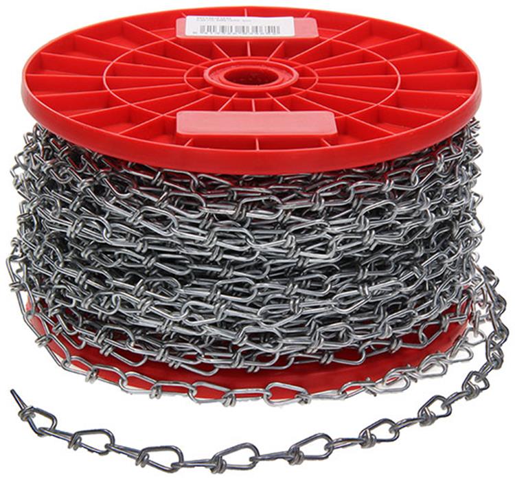 1013663 - chaîne victor galvanisée din5686ø 2mm l 28mm 50m wwl 32 kg | 50 pièces