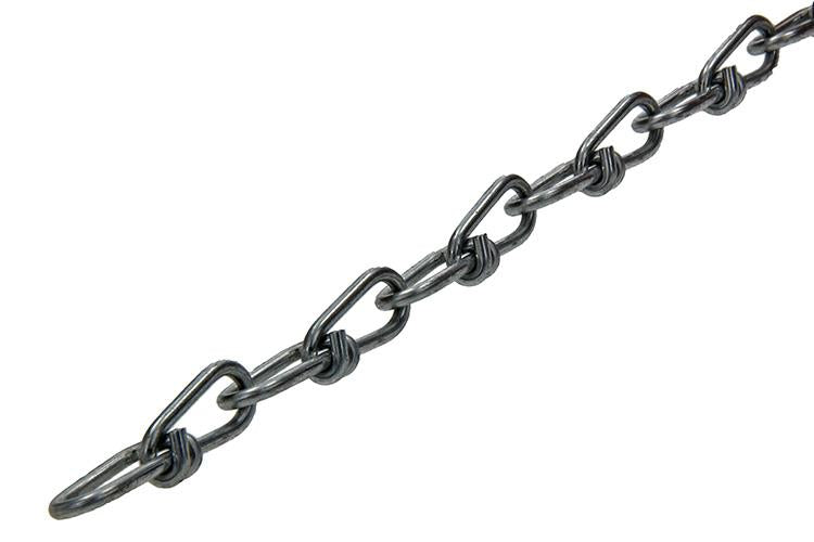 1013665 - chaîne victor galvanisée din5686ø 3,1mm l 41mm 20m wwl 75 kg | 20 pièces