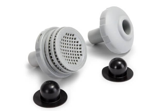 Pieds d'échappement Intex innen Ø 32 mm