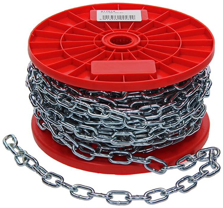 1014180 - maillon de chaîne court din5685-2ø 4mm l 19mm 20m wwl 80 kg | 20 pièces