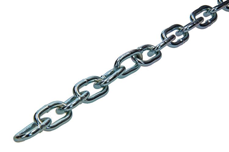 1014180 - maillon de chaîne court din5685-2ø 4mm l 19mm 20m wwl 80 kg | 20 pièces