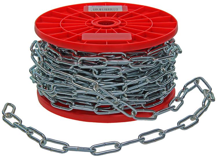 1014184 - maillon de chaîne long din5685-1ø 4mm l 32mm 20m wwl 80 kg | 20 pièces