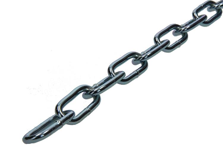 1014185 - maillon de chaîne long din5685-1ø 5mm l 35mm 15m wwl 125 kg | 15 pièces