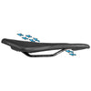 Selle de course Velo Air Thru Gel