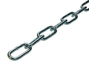 1014186 - chaîne soudée galv. maillon long c-60 din5685-1 6,0x42mm 10m | 10 pièces - afbeelding 2