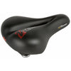 Velo en peluche Gel Saddle Elasto City 275x213 mm noir sur carte