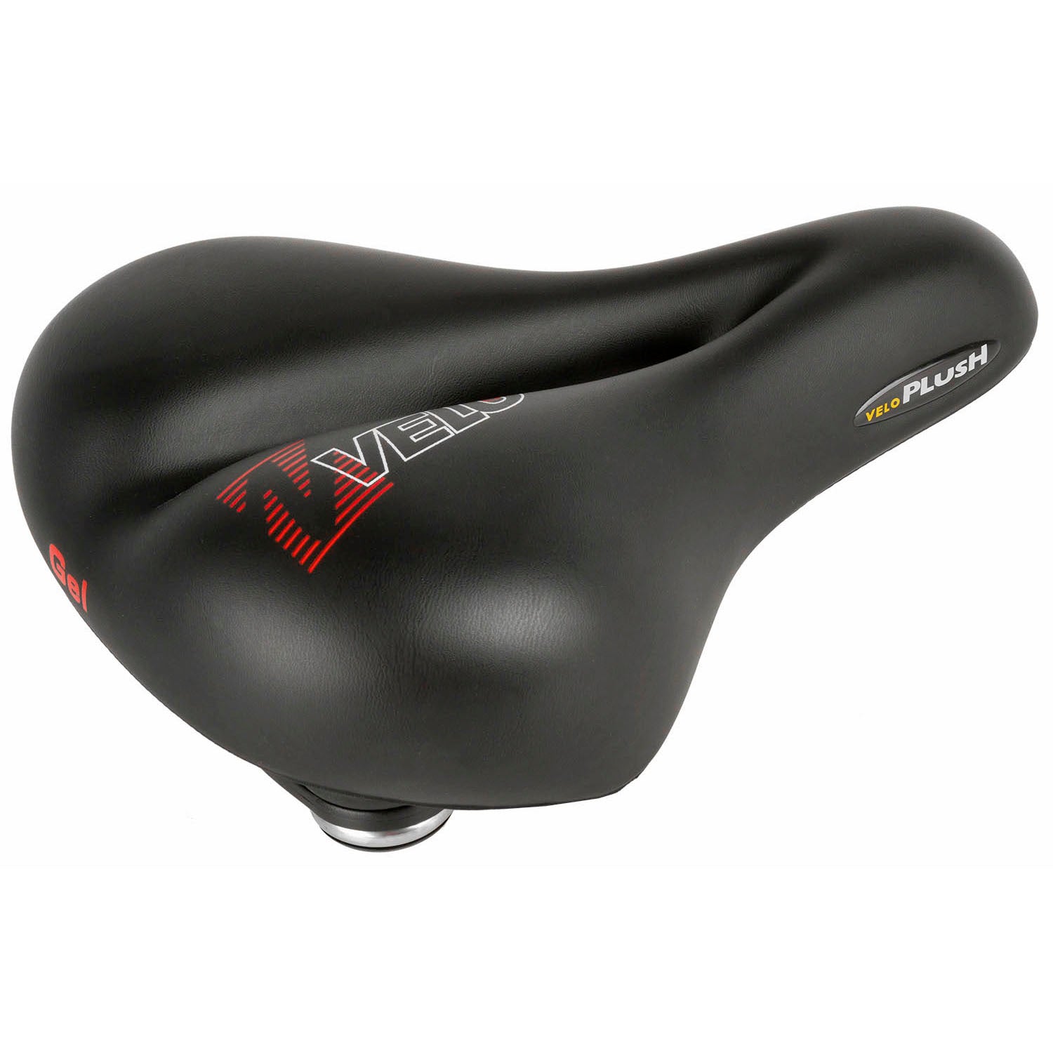 Velo en peluche Gel Saddle Elasto City 275x213 mm noir sur carte