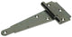 1013208 - charnière croisée lourde galvanisée jaune 150 mm | 10 pièces