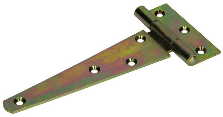 1013209 - charnière croisée lourde galvanisée jaune 175 mm | 10 pièces