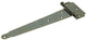 1013211 - charnière croisée lourde galvanisée jaune 250 mm | 10 pièces