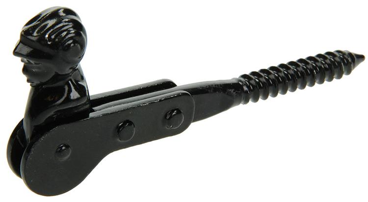 1013196 - tête de berger avec vis noire 80-115 mm | 10 pièces