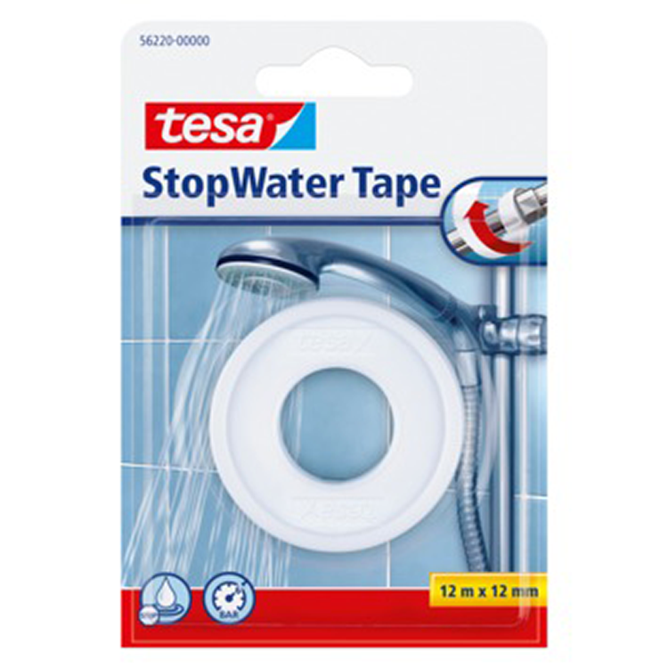Tesa 1039439 - ruban d'arrêt d'eau 12m 12mm | 6 pièces