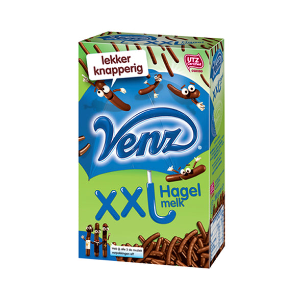 Venz xxl pépites de chocolat au lait (9x 380gr)