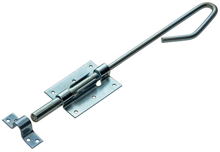 1013389 - loquet à baïonnette bleu galvanisé 40cm | 5 pièces