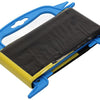 Mack 1014223 - ruban barrière jaune noir bobine 75mm x 50m 35 microns | 5 pièces