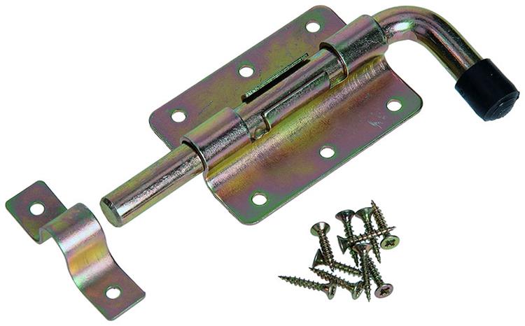 Mack 1014282 - verrou pistolet avec support de verrouillage, bichroma ø12mm | 5 pièces