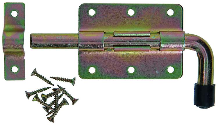 Mack 1014282 - verrou pistolet avec support de verrouillage, bichroma ø12mm | 5 pièces