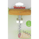 Tire-bouchon Metaltex bois acier inoxydable 10,5cm