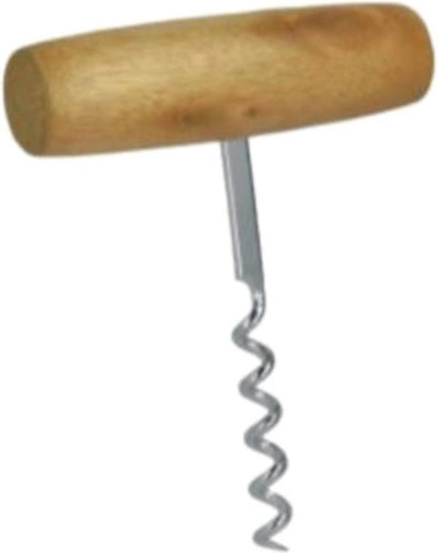 Tire-bouchon Metaltex bois acier inoxydable 10,5cm