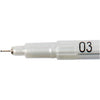Stylo de dessin du médaillon, épaisseur de ligne 0,3 mm, noir, 1 pièce