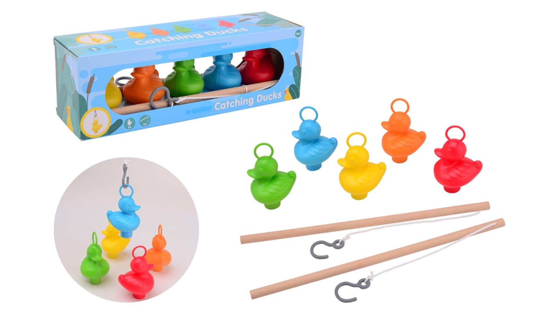 Jeu de poisson de canard Johntoy