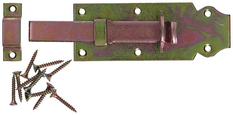 Mack 1014278 - modèle léger à glissière pour cadenas, bichromaté 120mm | 5 pièces