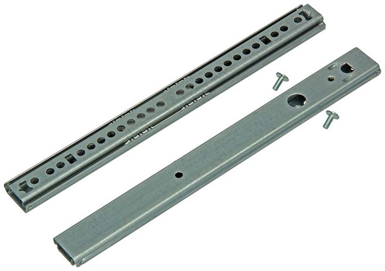 1014510 - coulisses de tiroir pr.ball galvanisées27mm 25-40cm 12kg | 5 pièces