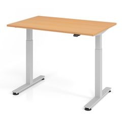 Bureau assis-debout Bach Hammerer vxmst mélaminé hêtre