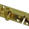 Mack 1013681 - 1 loquet coulissant laiton poli a 50 - b 16 mm | 5 pièces