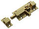 Mack 1013681 - 1 loquet coulissant laiton poli a 50 - b 16 mm | 5 pièces