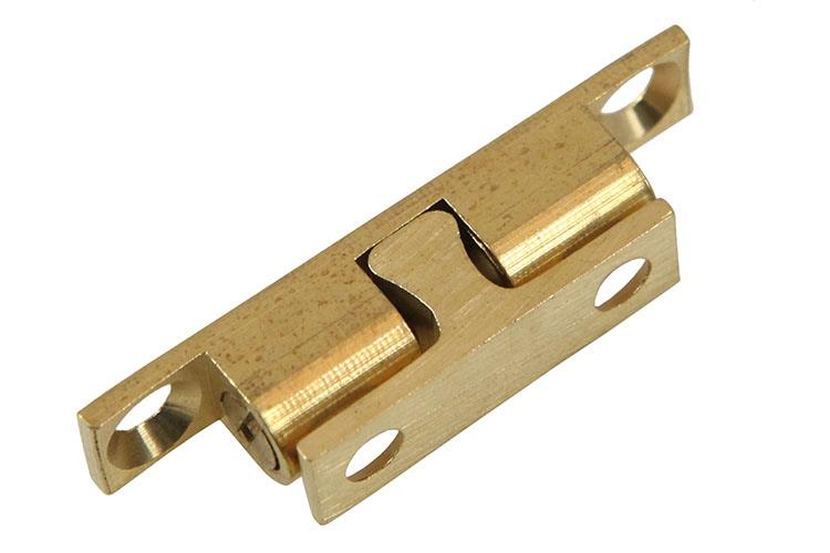 Mack 1013771 - 2 serrures à bille en laiton h 44 x l 8 mm | 5 pièces