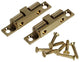 Mack 1013772 - 2 serrures à bille en laiton h 49 x l 9 mm | 5 pièces
